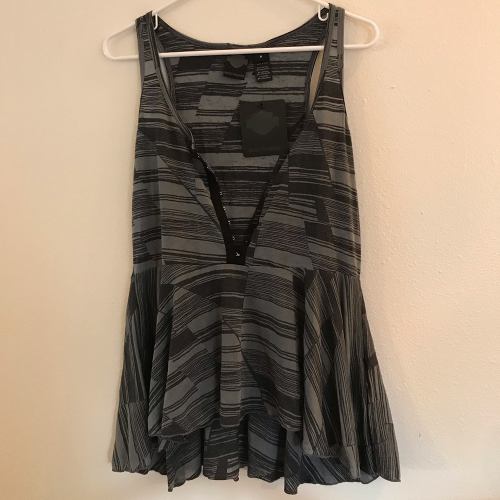 Harley-Davidson Peplum Top